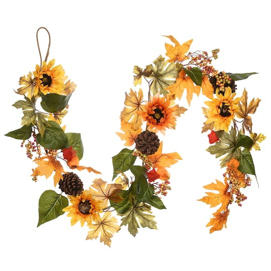 6ft. Sunflower Garland